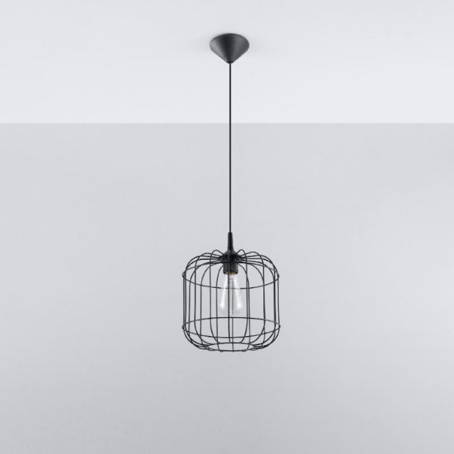 Sollux Pendant lamp CELTA black