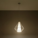 Sollux Pendant lamp DEMI white