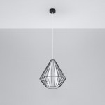 Sollux Pendant lamp DEMI black