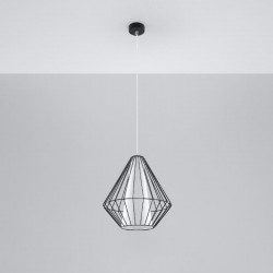 Sollux Pendant lamp DEMI black
