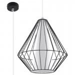 Sollux Pendant lamp DEMI black