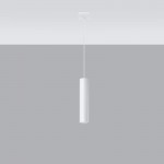 Sollux Pendant lamp LAGOS 1 white