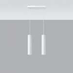 Sollux Pendant lamp LAGOS 2 white