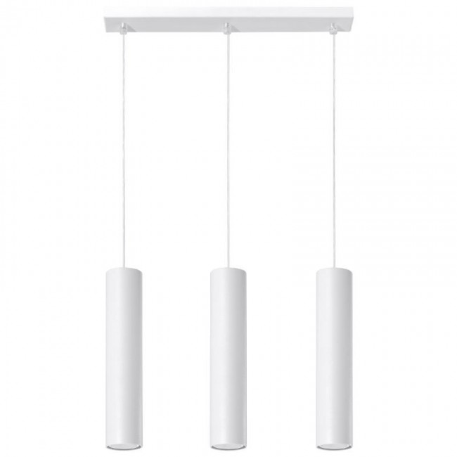 Sollux Pendant lamp LAGOS 3 white