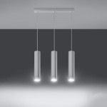 Sollux Pendant lamp LAGOS 3 white