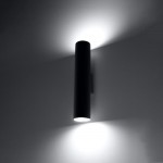 Sollux Wall lamp LAGOS black