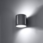 Sollux Wall lamp INEZ grey