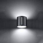 Sollux Wall lamp INEZ grey