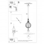 Sollux Pendant lamp ARANCIA