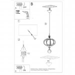 Sollux Pendant lamp MANDELINO
