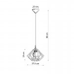 Sollux Pendant lamp POMPELMO