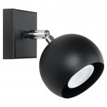 Sollux Wall lamp OCULARE black