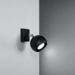 Sollux Wall lamp OCULARE black