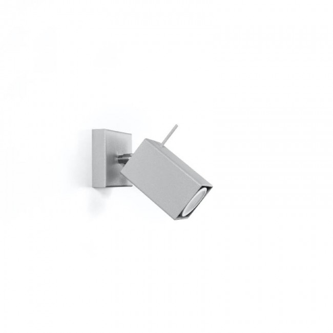 Sollux Wall lamp MERIDA 1 grey - Sollux