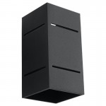 Sollux Wall lamp BLOCCO black