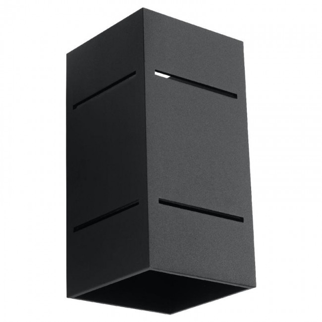Sollux Wall lamp BLOCCO black