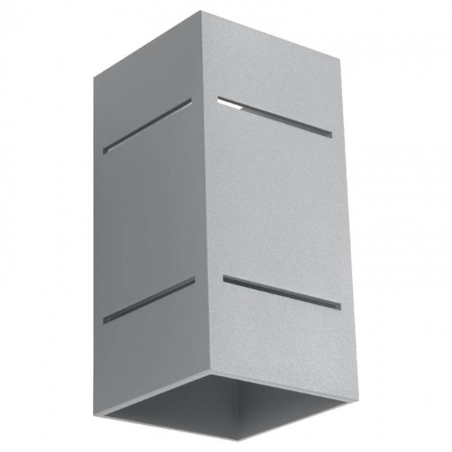 Sollux Wall lamp BLOCCO grey
