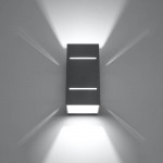 Sollux Wall lamp BLOCCO grey