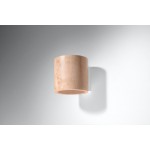 Sollux Wall lamp ORBIS wood