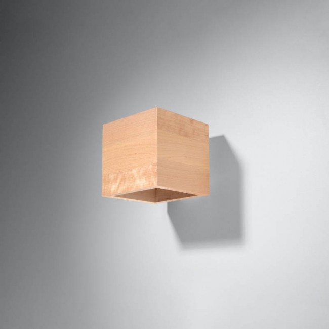 Sollux Wall lamp QUAD wood