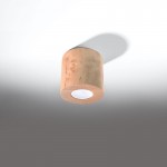 ORBIS Ceiling lamp natural wood