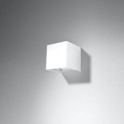 Sollux Wall lamp LUCA White LED IP54