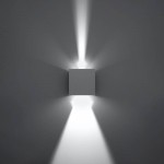Sollux Wall lamp LUCA White LED IP54
