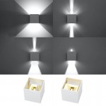 Sollux Wall lamp LUCA White LED IP54