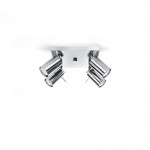 RING 4 Ceiling lamp chrome