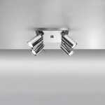 RING 4 Ceiling lamp chrome