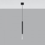 MOZAICA 1 Pendant lamp black/chrome