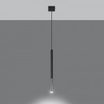 MOZAICA 1 Pendant lamp black/chrome