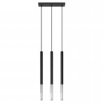 MOZAICA 3L Pendant lamp black/chrome