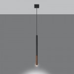 MOZAICA 1 Pendant lamp black/copper