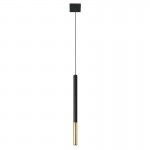 MOZAICA 1 Pendant lamp black/golden