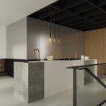 MOZAICA 3L Pendant lamp black/golden