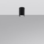 LAGOS 10 Ceiling lamp black