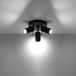 RING 3P Ceiling lamp black