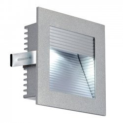SLV 111290 Frame Curve LED Neutral White Wall Light Silver Grey