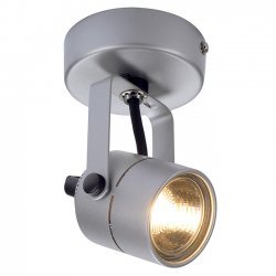 SLV 132024 230v Spot Ceiling & Wall Light in Silver Grey