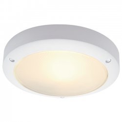 SLV 229071 Bulan Outdoor Ceiling & Wall Light in White