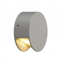 SLV 231012 Warm White LED Wall Light in Silver Grey