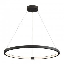 SLV PARSEC 80 DALI Indoor LED pendant black 3000/4000K