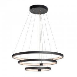 SLV PARSEC TRIO DALI Indoor LED pendant black 3000/4000K