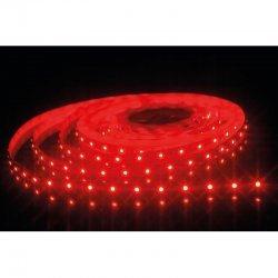 STRIP IP33 5M RED 12V 6W/M 60LEDS/M 8MM WIDTH 115 BEAM BOX PACK