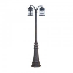 FORLIGHT Siros twin headed lamp post - PX-0027-OXI