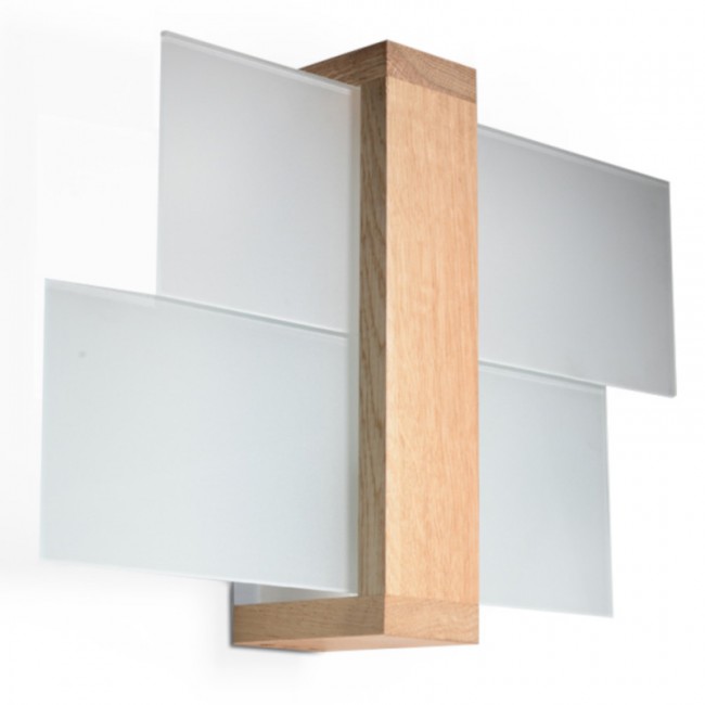 Sollux Wall lamp Feniks Natural Wood