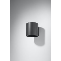 Sollux Wall lamp ORBIS 1 anthracite