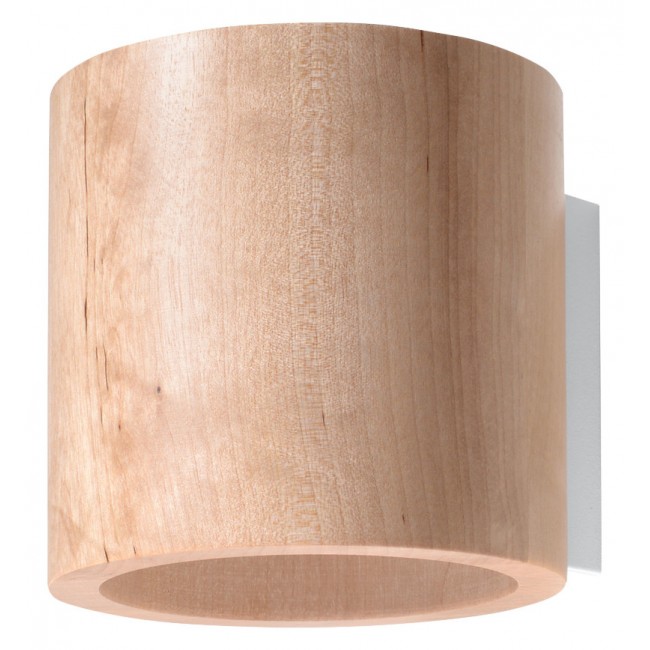 Sollux Wall lamp ORBIS wood