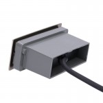 FORLIGHT Stair Recessed wall light IP54 1W LED 3000K Stainless steel - PX-0122-INO
